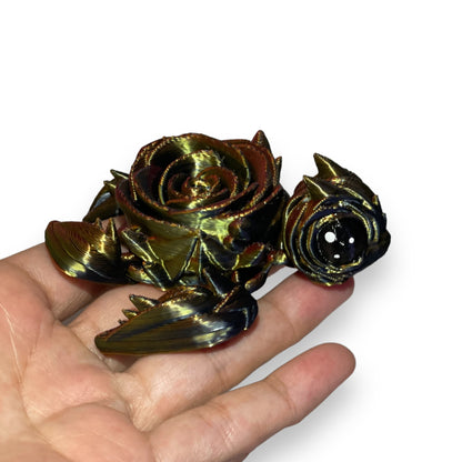 Rose Turtle 3D Printed