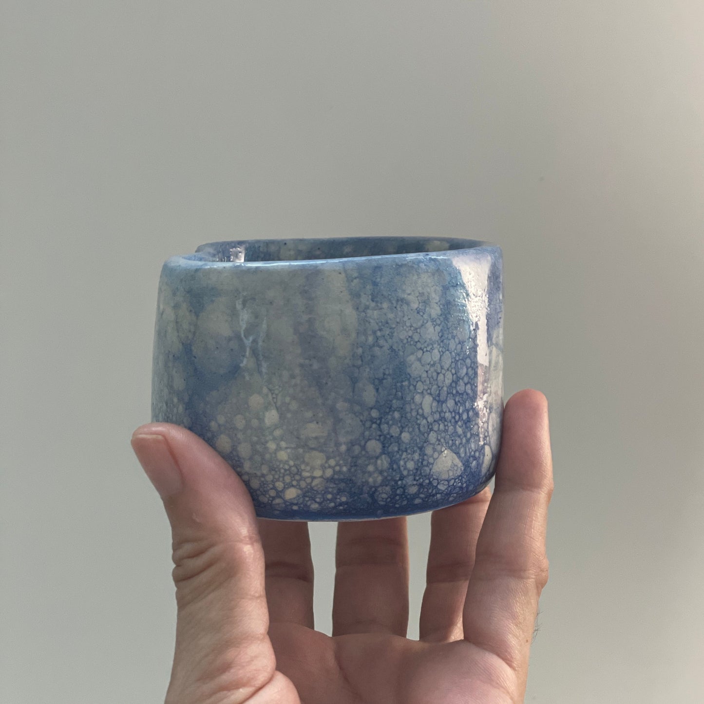 Blue Mini Heart Bowl