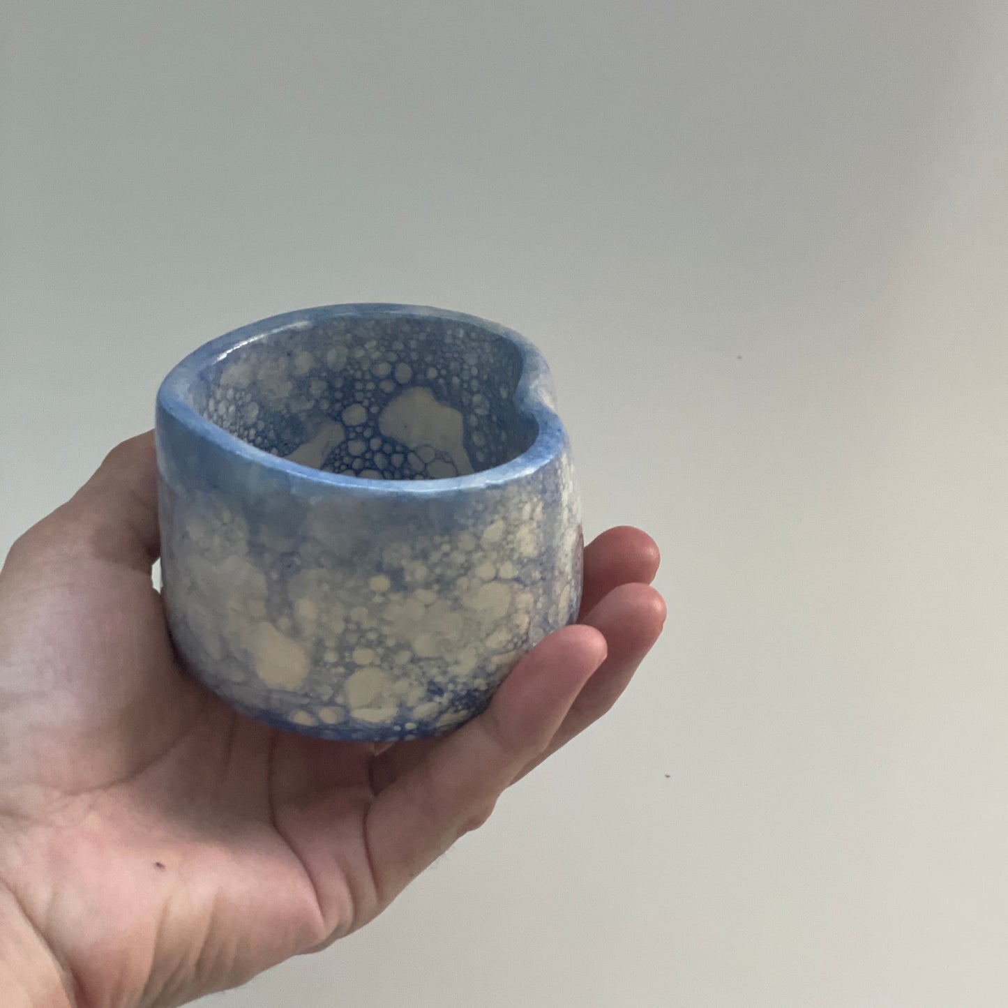 Blue Mini Heart Bowl